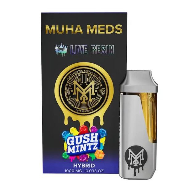 Gush Mintz Live Resin Disposable(Muha Meds)