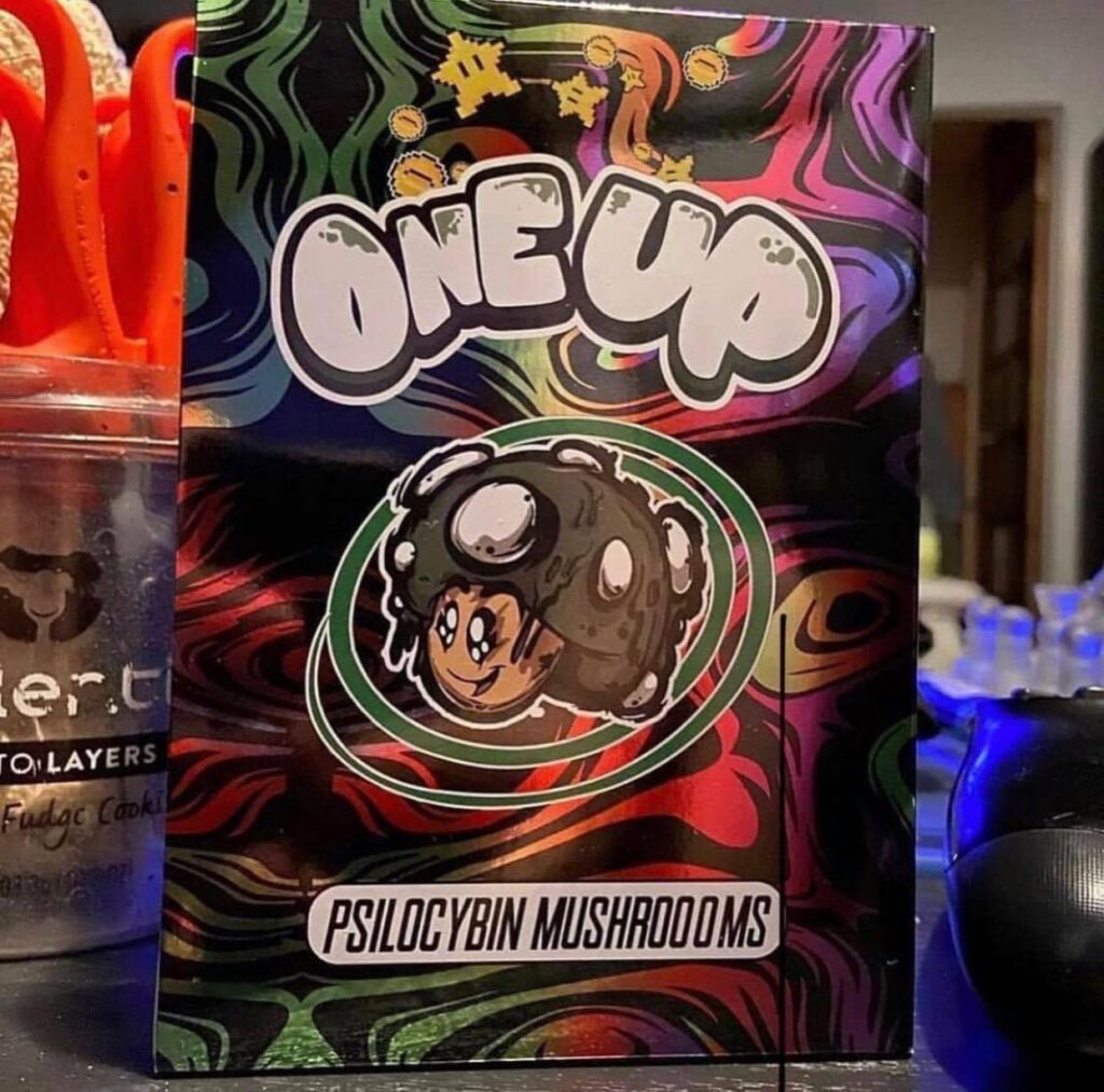 One Up Mushroom Chocolate Bar