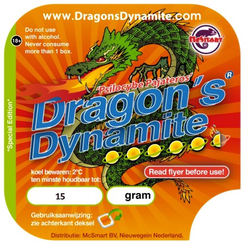 Psilocybe Dragon’s Dynamite - Discreet Magic mushrooms