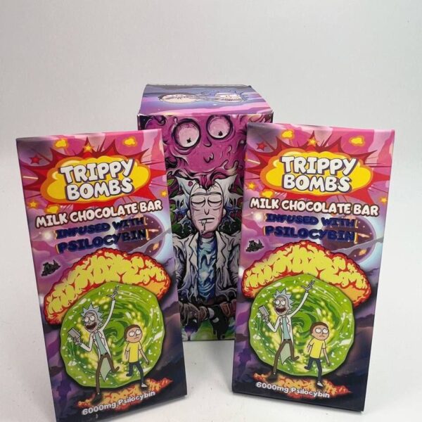 Trippy Bomb Chocolate bars - Discreet Magic mushrooms